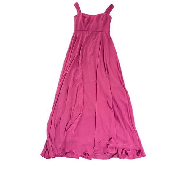 NWT After‎ Six CONTOURED WIDE STRAP SWEETHEART MAXI DRESS TEA ROSE Size 12 R - Picture 3 of 13